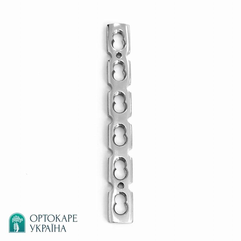 Пластина реконструктивна з кутовою стабільністю під гвинти Ø 4.5 мм